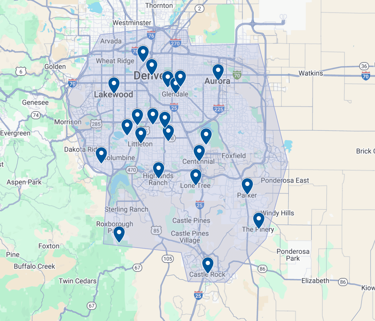 Kathy Clean Service Areas